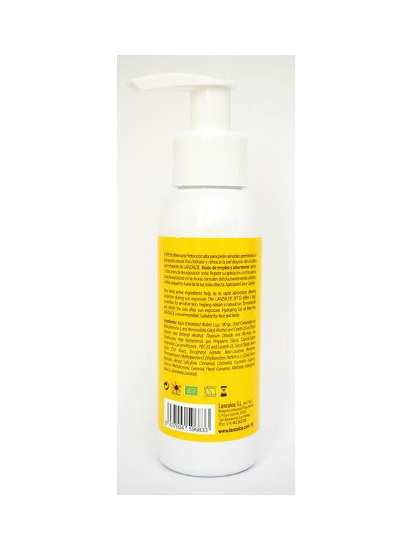 Lanzaloe Sunscreen FPS 15 / 30 100ml