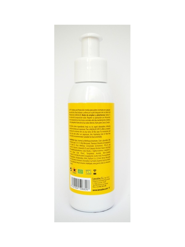 Lanzaloe Sunscreen FPS 15 / 30 100ml