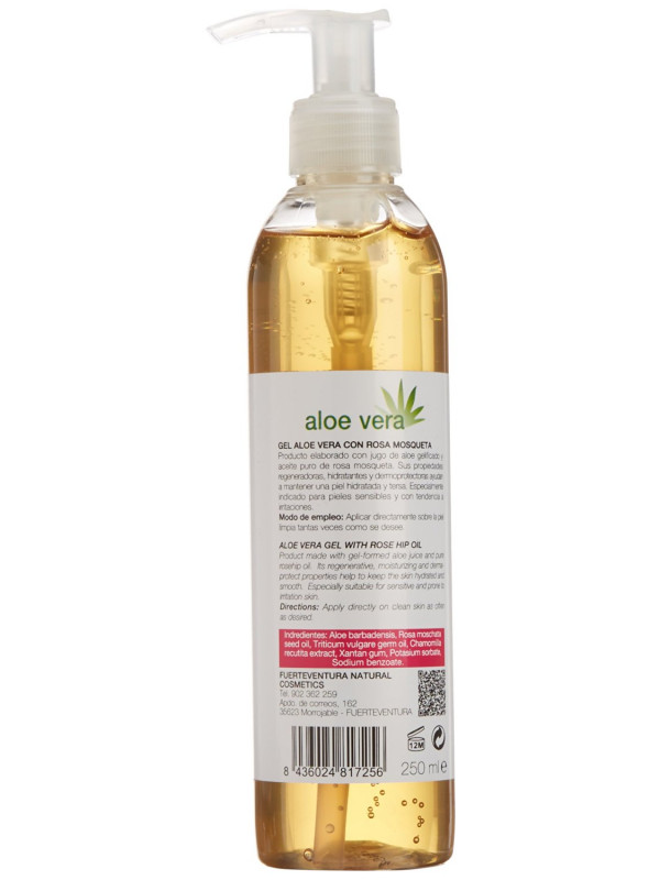 Cosmonatura 100% Aloe Vera Gel + Rosehip Oil 250 ml