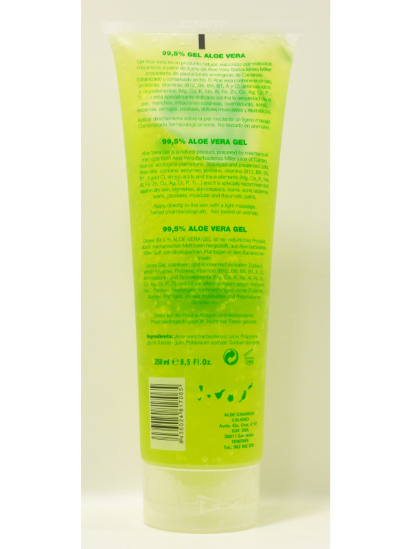 Cosmonatura BIOGEL - 99.5% Pure Green Aloe Vera Gel 250 ml