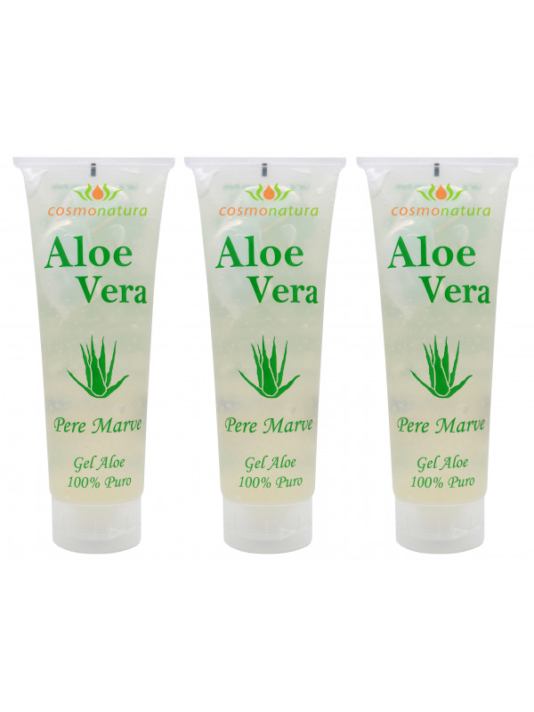 Cosmonatura 100% Aloe Vera Gel 250 ml x 3 units