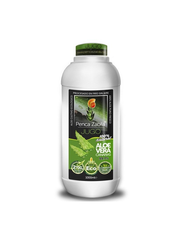 Penca Zábila pure juice Aloe Vera 1000ml - 99,7%