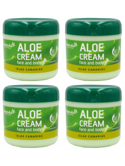 Tabaiba Facial Cream and Body Aloe Vera 300 ml - 4 units