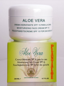 Plantaloe Moisturizing Face Cream SPF 15 200ml
