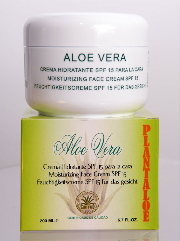 Plantaloe Moisturizing Face Cream SPF 15 200ml