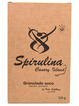 Spirulina granulado seco de...